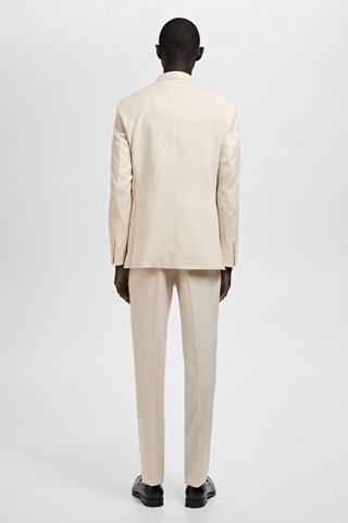 Veste costume Milán slim-fit - Écru