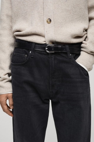 Jean Moby straight-fit noir - Noir