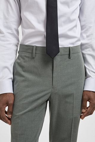 Pantalon costume Parí super slim-fit - Vert