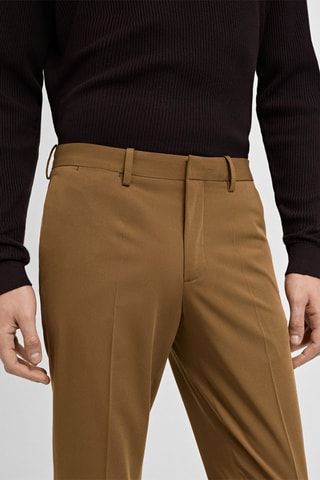 Pantalon costume Parí super slim-fit - Jaune foncé