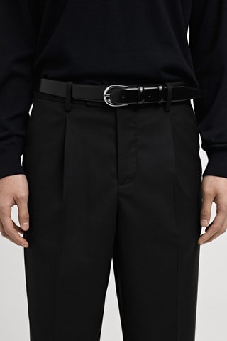Pantalon costume Boston regular fit - Noir