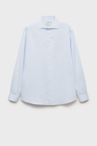 Chemise costume slim fit milleraies - Ciel