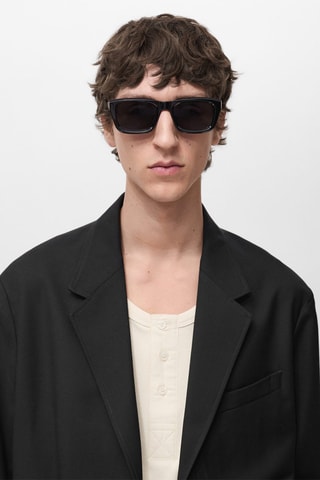 Veste costume relaxed-fit - Noir