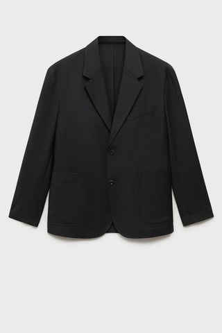 Veste costume relaxed-fit - Noir