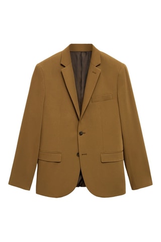 Veste costume París super slim-fit - Jaune foncé