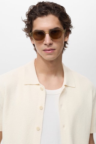 Chemise maille fine - Blanc