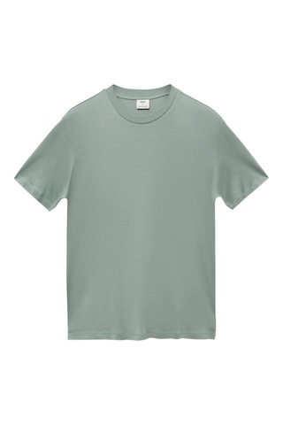 T-shirt 100 % coton regular-fit - Vert