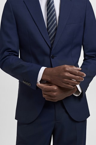 Veste costume Milán slim-fit - Bleu marine