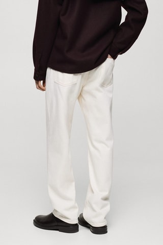 Jean Moby straight-fit - Blanc