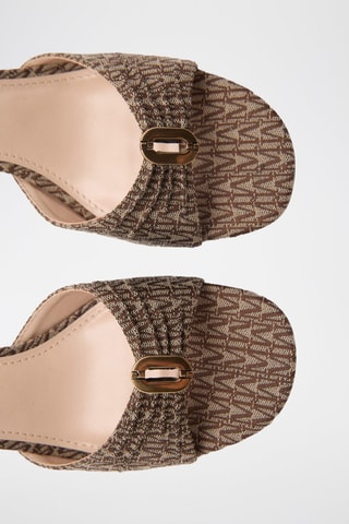 Sandales Piece - Marron