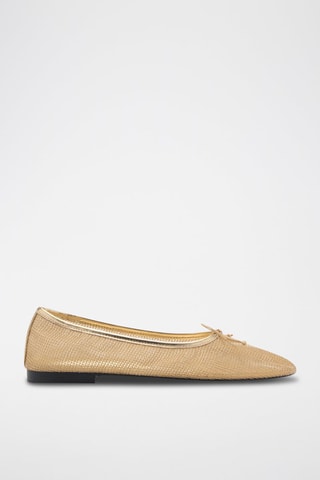 Ballerines - Doré