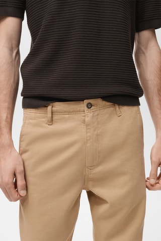 Jean lyocell regular-fit - Beige