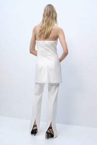 Combi-bustier - Blanc
