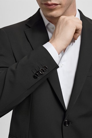 Veste de costume London regular-fit - Noir