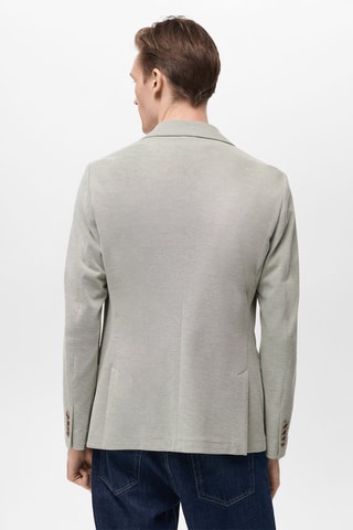 Veste Verner slim-fit en coton - Vert