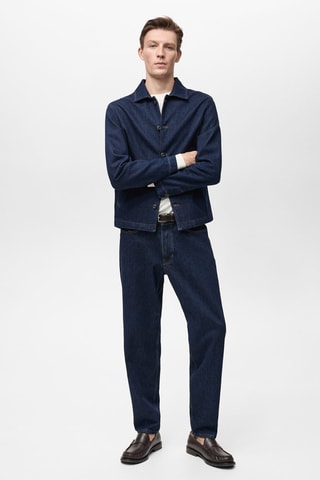 Surchemise en jean regular-fit - Bleu