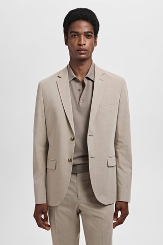 Veste costume París super slim-fit - Beige