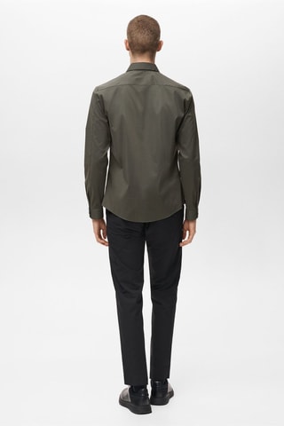 Chemise comfort stretch non-iron - Vert
