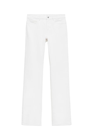 Jean Fiona flare taille normale - Blanc