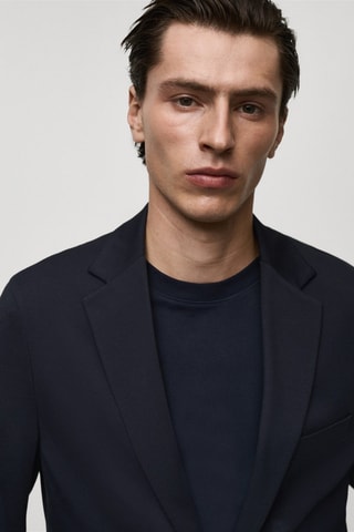 Blazer costume Zurich slim-fit - Bleu marine