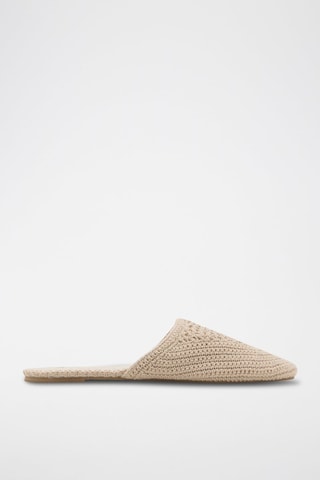 Tennis en coton tressé - Beige