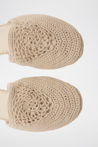 Tennis en coton tressé - Beige