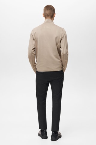Sweat-shirt zippé COOLMAX® - Beige