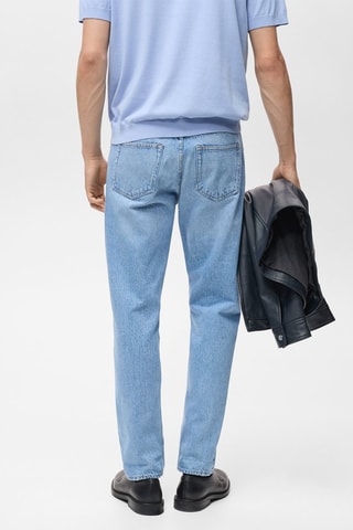 Jean selvedge tapered-fit - Bleu