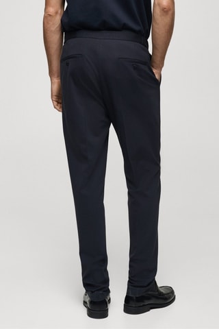 Pantalon costume Zurich slim-fit - Bleu marine