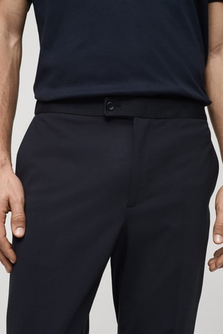 Pantalon costume Zurich slim-fit - Bleu marine
