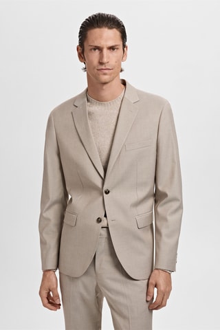 Veste costume París super slim-fit - Beige