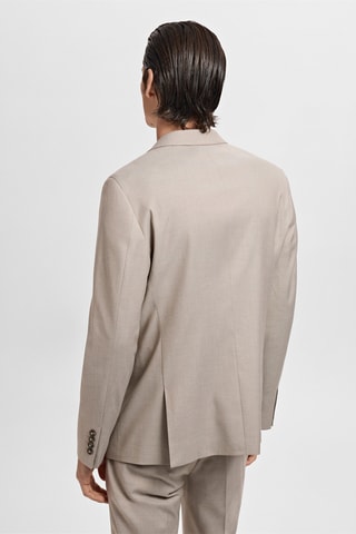 Veste costume París super slim-fit - Beige