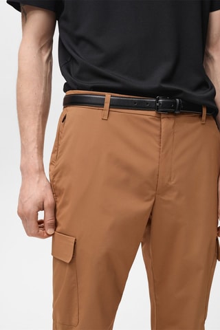 Pantalon cargo thermorégulateur comfort stretch - Marron