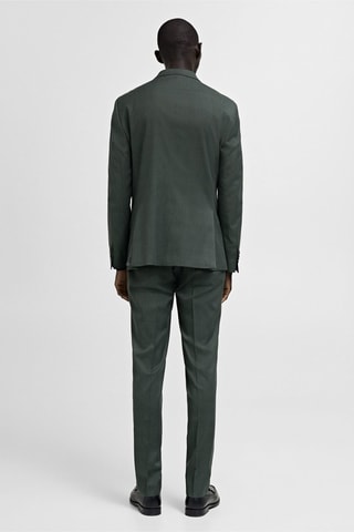 Veste costume Milán prince-de-galles - Vert
