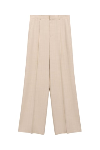 Pantalon de costume straight - Beige