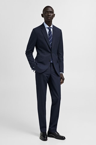 Veste costume Milán slim-fit - Bleu marine