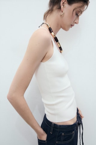 Top - Blanc