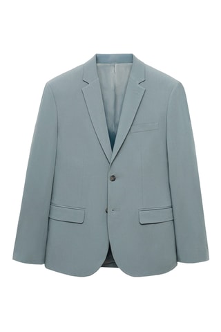 Veste costume París super slim-fit - Vert d'eau