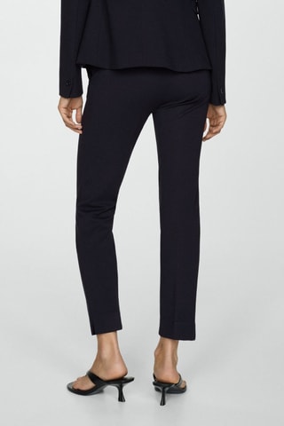 Pantalon 7/8 straight - Bleu
