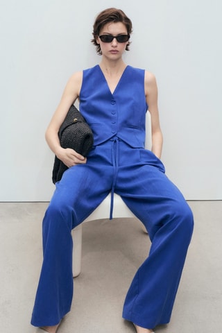 Pantalon - Bleu