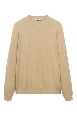 Pull-over en maille fine - Beige