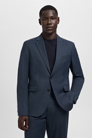 Veste de costume London regular-fit - Bleu marine