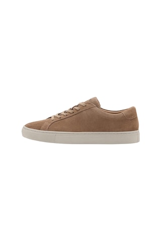 Tennis cuir suède - Marron