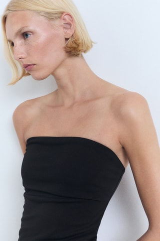 Top bandeau - Noir