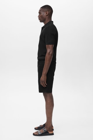 Bermuda en jean regular-fit - Noir
