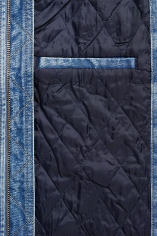 Blouson en jean matelassé - Bleu