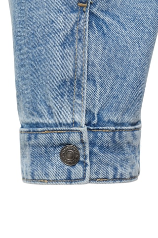 Blouson en jean matelassé - Bleu