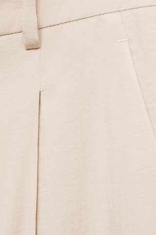 Pantalon wideleg pinces - Gris clair