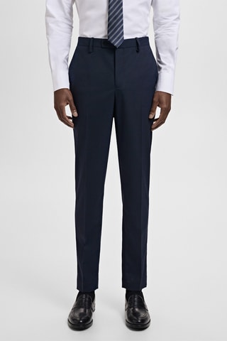 Pantalon costume Milán slim-fit - Bleu marine