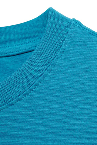 T-shirt heavy weight relaxed fit - Turquoise